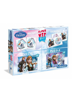 Puzzle Kraina Lodu Super kit 4 w 1