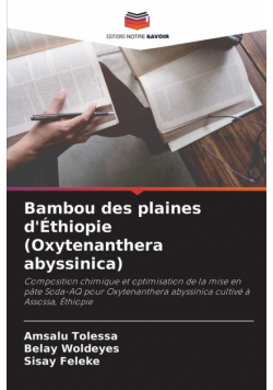 Bambou des plaines d'Éthiopie (Oxytenanthera abyssinica)