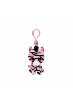 Beanie Boos Zoey różowa zebra zawieszka
