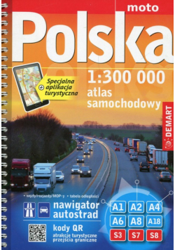 Atlas samochodowy Polska 1:300 000