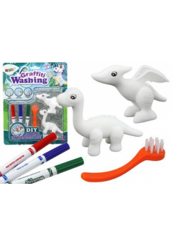 Zestaw artystyczny DIY Dinozaury 2szt