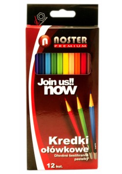 Kredki Joun Us 12 kolorów