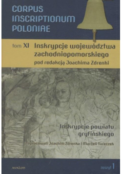 Corpus Inscriptionum Poloniae Tom XI