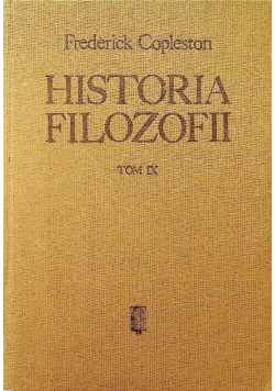 Historia filozofia Tom IX