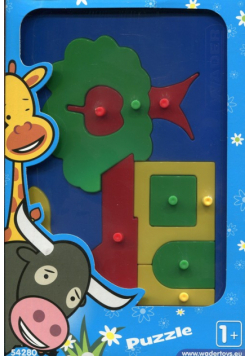 Wader Puzzle edukacyjne domek