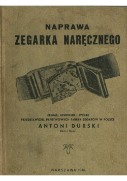 Naprawa zegarka naręcznego 1946 r.