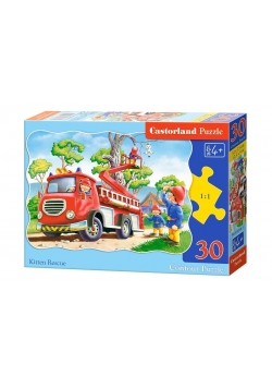 Puzzle 30 Strażacy w akcji CASTOR, Nowa