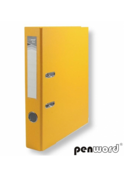 Segregator A4 z okuciem 5cm żółty