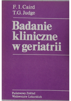 Badania kliniczne w geriatrii