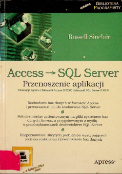 Acces SQL Selver