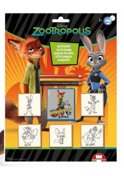 Pieczątki Zootroplos 5 sztuk