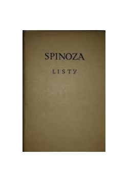 Spinoza.Listy