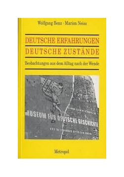Deutsche Erfahrungen - Deutsche Zustande
