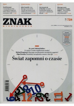 Znak 728 1/2016 Świat zapomni o czasie