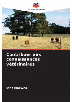Contribuer aux connaissances vétérinaires