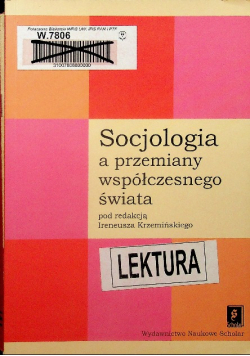 Socjologia a przemiany współczesnego świata