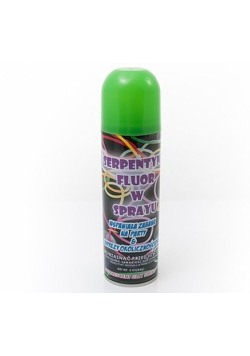 Serpentyna Fluor w sprayu zielona 250ml