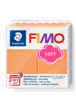 Masa termoutwardzalna Fimo 57g papaja sorbet