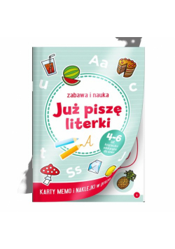 Książeczka edukacyjna Edu Już piszę literki 401