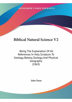 Biblical Natural Science V2