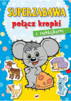 Superzabawa połącz kropki z naklejkami Myszka