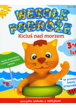 Wesołe podróże Kiciuś nad morzem