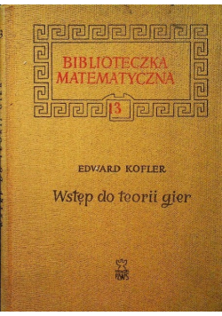 Wstęp do teorii gier