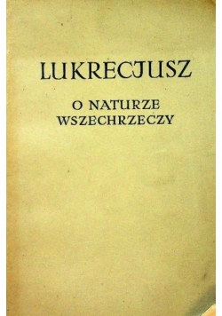 O naturze wszechrzeczy