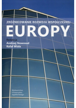 Zróżnicowanie rozwoju współczesnej Europy