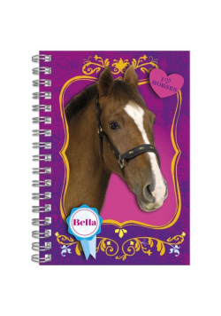 Notes spiralny A6 Konie