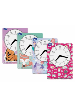 Zegar dziecięcy MFP z obrazkiem girls 1szt. mix 5301196