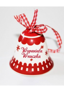 Dzwonek świąteczny - wspaniała wnuczka