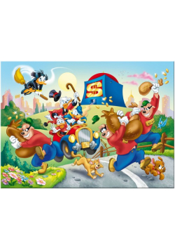 Puzzle dwustronne maxi 108 Myszka Miki i Przyjaciele