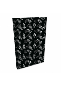Notes A5 kratka Soft Touch Kwiaty w gronach