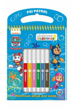 Psi Patrol. Ulubione kolorowanki 3. Kolorowa akcja
