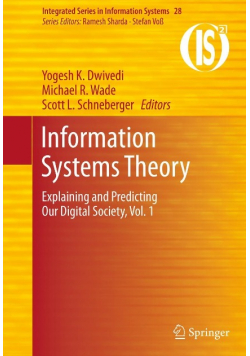 Information Systems Theory Vol 1