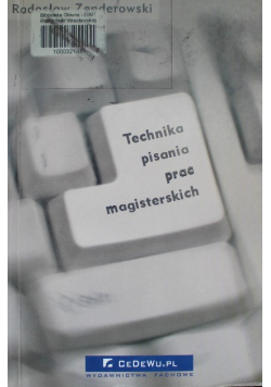 Technika pisania prac magisterskich