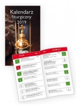Kalendarz 2019 liturgiczny
