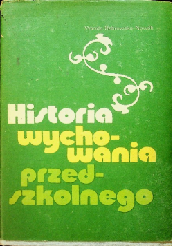 Historia wychowania przedszkolnego