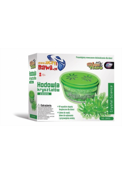 Hodowla kryształów - zielone