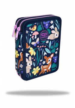 Piórnik 2-komorowy z wyposażeniem Coolpack Jumper XL oh my deer