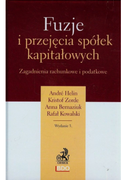 Fuzje i przejęcia spółek kapitałowych