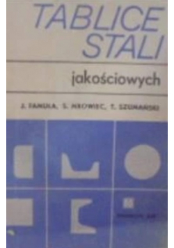 Tablice stali jakościowych