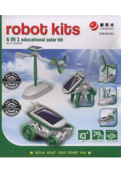 Edukacyjny zestaw robot solarny 6 w 1