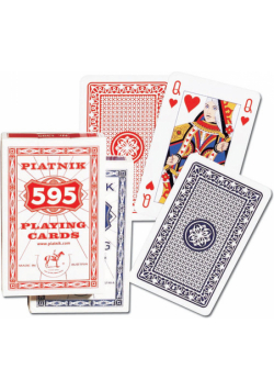 Karty do gry Piatnik  1 talia, Typ "595"