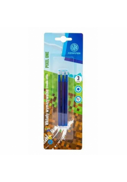 Wkłady wymazywalne niebieskie ASTRAPEN Oops! PIXEL ONE 3 szt. blister