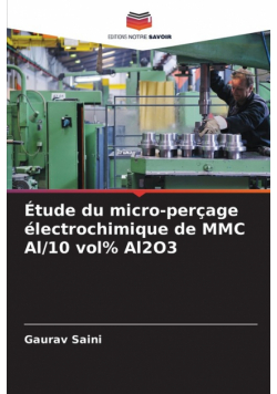 Étude du micro-perçage électrochimique de MMC Al/10 vol% Al2O3