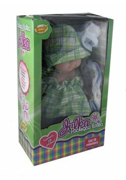 Julka Pachnaca lalka zielona 21 cm