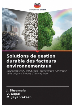 Solutions de gestion durable des facteurs environnementaux