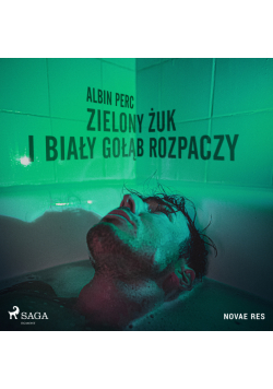Zielony żuk i biały gołąb rozpaczy